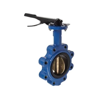 C.I BUTTERFLY VALVE CENTRIC DISC NITRILE SEAT WITH GEAR OPERATED.