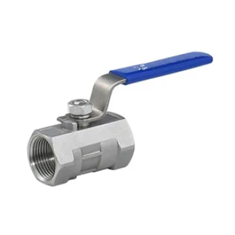 M.S. BALL VALVE SINGLE PIECE DESIGN SCRWED END