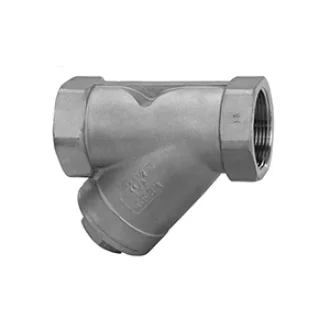 INVESTMENT CASTING YTYPE STRAINER SCREW END.